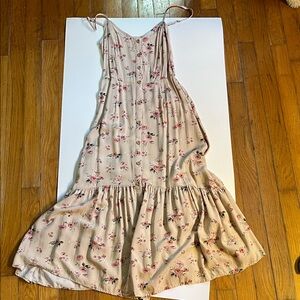 Floral Maxi Dress with Spaghetti Straps